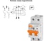 Дифавтомат TDM ELECTRIC АД2P 2Р С32 100мА 6кА тип АС SQ0204-0615 5