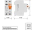 Устройство защитного отключения TDM ELECTRIC ВД1-63S 2Р 63А 100мА SQ0203-0060 4