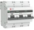 Автоматический выключатель EKF 3P 80А (D) ВА 47-100 10кА PROxima mcb47100-3-80D-pro 1