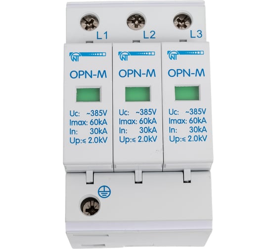 Ограничитель перенапряжения НовАтек-Электро opn-m (3s) 30ka 567893-30 1