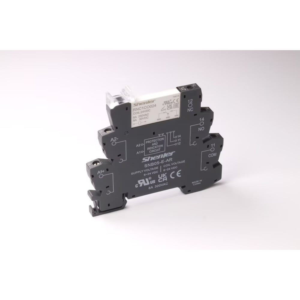 Реле Shenler 1C 24V DC с винтовой колодкой RNC1CO024+SNB05-E-A ...