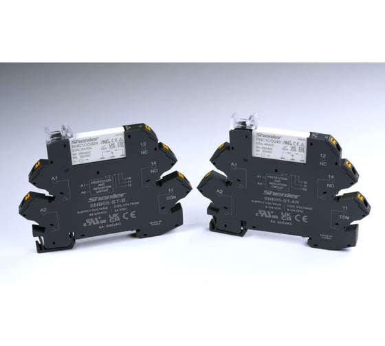 Реле Shenler 1C 24V DC с колодкой Push-In RNC1CO024+SNB05-ST-A