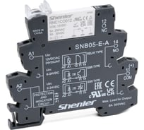 Реле Shenler 1C 48V DC с винтовой колодкой RNC1CO048+SNB05-E-D