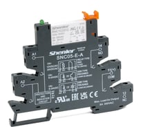 Реле Shenler 1C 60V DC с винтовой колодкой 230V RNC1CO060+SNC05-E-D