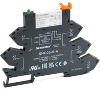 Реле Shenler 1C 60V DC с пружинной колодкой 230V RNC1CO060+SNC05-S-D