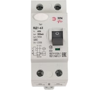 УЗО ЭРА NO-902-57 ВД1-63 1P+N 40А 300мА Б0031896