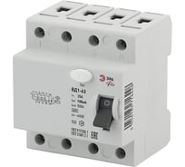 УЗО ЭРА NO-902-69 ВД1-63 3P+N 25А 100мА Б0031908