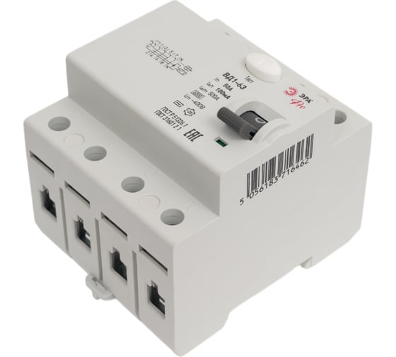 УЗО ЭРА NO-902-71 ВД1-63 3P+N 50А 100мА Б0031910