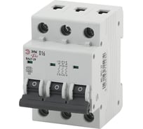 Автоматический выключатель ЭРА NO-901-40 ВА47-29 3P 10А кривая D Б0031810