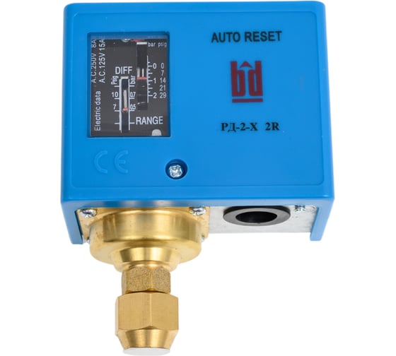 Регулятор (реле) давления BD РД-2-X-2R (-0,5-2) бар 1211232104 1
