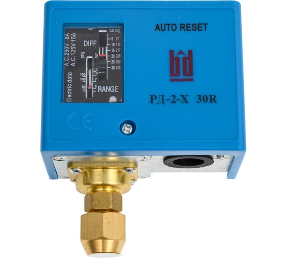 Регулятор (реле) давления BD РД-2-X-30R (5-30) бар 1211232105 1