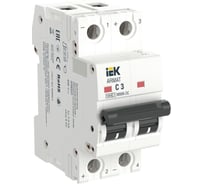 Автоматический выключатель IEK Armat m06n-dc 2p, c, 3а AR-M06N-2-C003DC