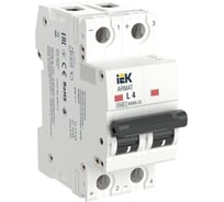 Автоматический выключатель IEK Armat m06n-dc 2p, l, 4а AR-M06N-2-L004DC