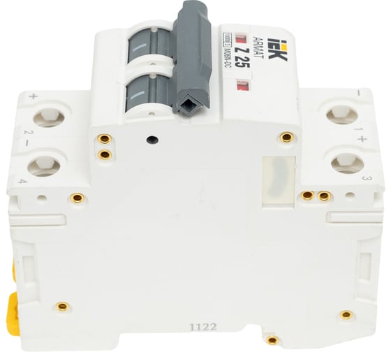 Автоматический выключатель IEK Armat m06n-dc 2p, z, 25а AR-M06N-2-Z025DC