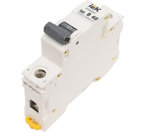Автоматический выключатель IEK Armat m06n-dc 1p b 40а AR-M06N-1-B040DC