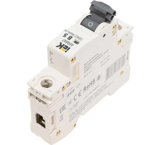 Автоматический выключатель IEK Armat m06n-dc 1p b 5а AR-M06N-1-B005DC