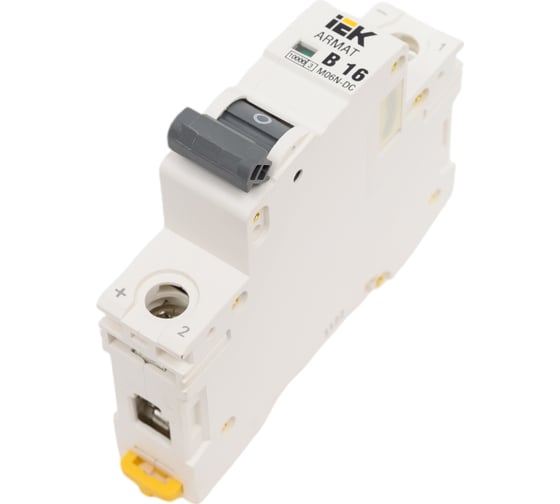 Автоматический выключатель IEK Armat m06n-dc 1p b 16а AR-M06N-1-B016DC