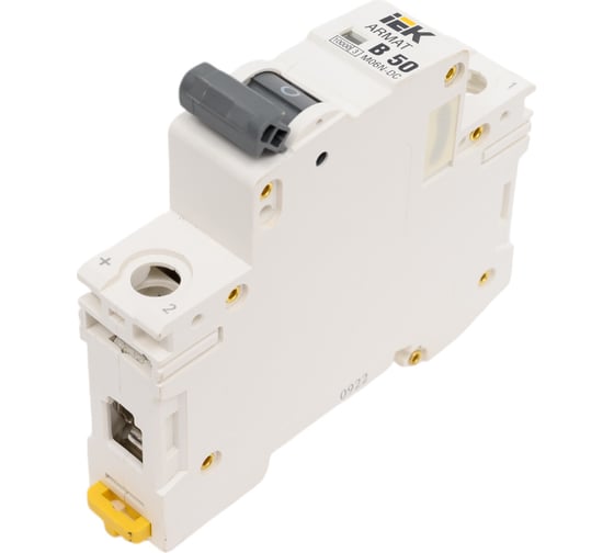 Автоматический выключатель IEK Armat m06n-dc 1p b 50а AR-M06N-1-B050DC