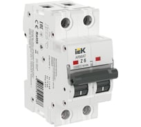 Автоматический выключатель IEK Armat m10n 2p z 6а AR-M10N-2-Z006
