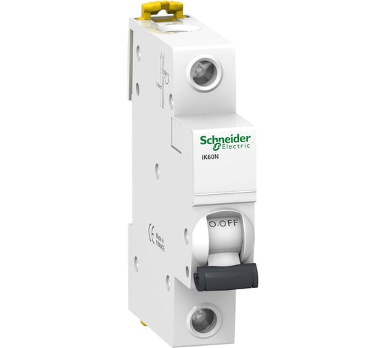 Автоматический модульный выключатель Systeme Electric 1п C 2А 6кА iK60 Acti9 SchE A9K24102 218321