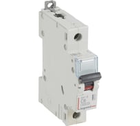 Автоматический выключатель Legrand DX³-E 6000 6 кА тип характеристики C 1П 230/400 В~ 6 А 1 модуль 407260