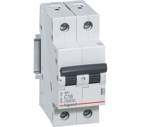 Авт.выключатель RX3 Legrand 4,5кА 32А 2П C 419700