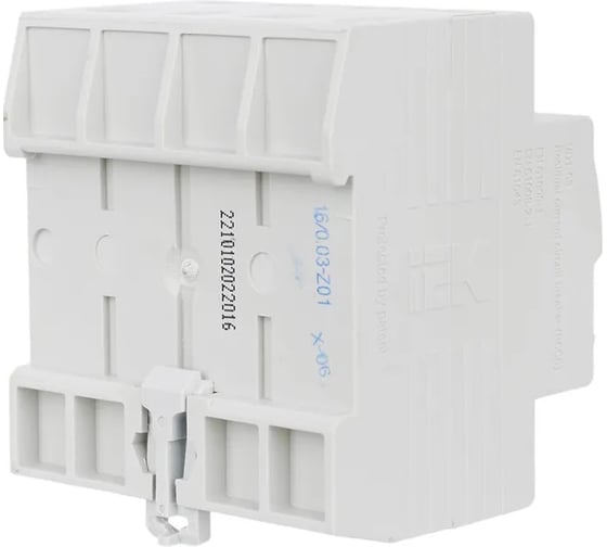 Узо IEK karat вд3-63 4p 40а 30ма 6ка тип ac MDV20-4-040-030