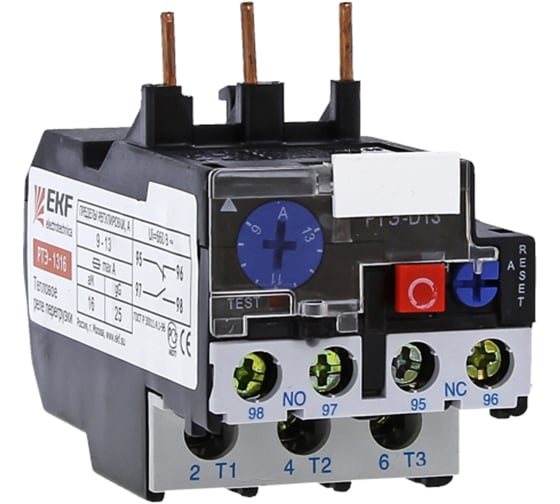 Тепловое реле EKF РТЭ-1316 9-13А PROxima rel-1316-9-13
