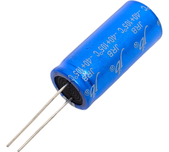 Электролитический конденсатор JB Capacitors 10000мкФ, 10В, 105C, 16x35мм, JRB1A103M07501600350000B-53
