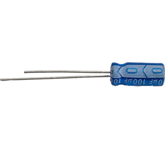 Электролитический конденсатор JB Capacitors 100мкФ, 16В, 105C, 5x11мм JRB1C101M02000500110000B-38