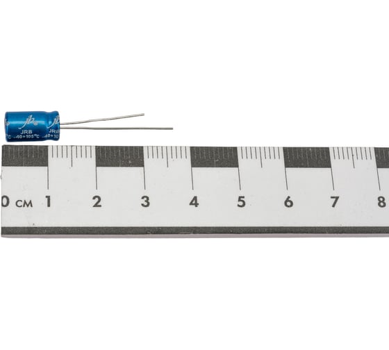 Электролитический конденсатор JB Capacitors 47мкФ, 63В, 105C, 6.3x11мм JRB1J470M02500630110000B-29