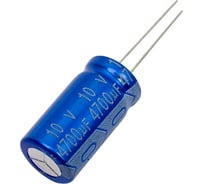 Электролитический конденсатор JB Capacitors 4700мкФ, 10В, 105C, 13x25мм JRB1A472M05001300260000B-52 28392776