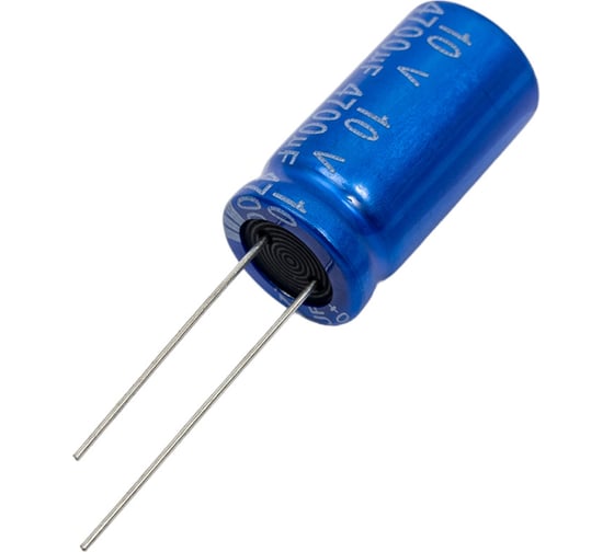 Электролитический конденсатор JB Capacitors 4700мкФ, 10В, 105C, 13x25мм JRB1A472M05001300260000B-52