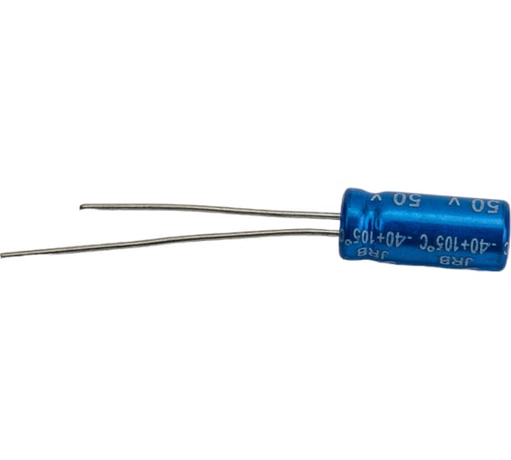 Электролитический конденсатор JB Capacitors 22мкФ, 50В, 105C, 5x11мм JRB1H220M02000500110000B-19