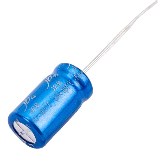 Электролитический конденсатор JB Capacitors 1000мкФ, 10В, -55/105C, 8x14мм JRB1A102M03500800140000BST-55