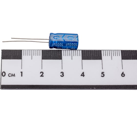 Электролитический конденсатор JB Capacitors 1000мкФ, 10В, -55/105C, 8x14мм JRB1A102M03500800140000BST-55