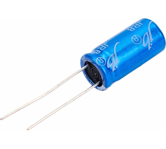 Электролитический конденсатор JB Capacitors 2200мкФ, 16В, -55/105C, 10x20мм JRB1C222M05001000200000BST-40