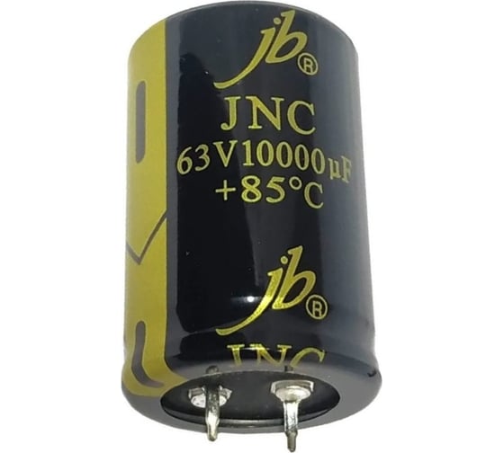 Электролитический конденсатор JB Capacitors 10000мкФ, 63В, 85C, 30x45мм, |Snap-In| JNC1J103M10003000450-32