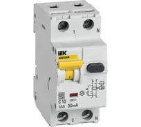 Автоматический выключатель дифференциального тока IEK авдт32em c10 30ма MVD14-1-010-C-030