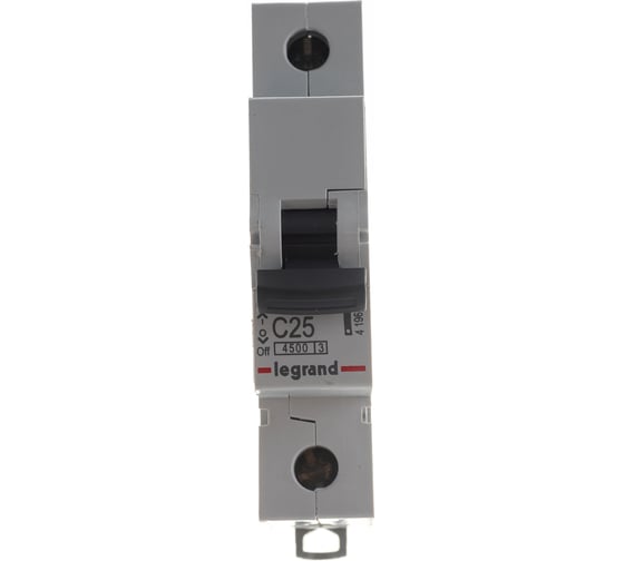 Авт.выключатель Legrand RX3  4,5кА 25А 1П C 419666