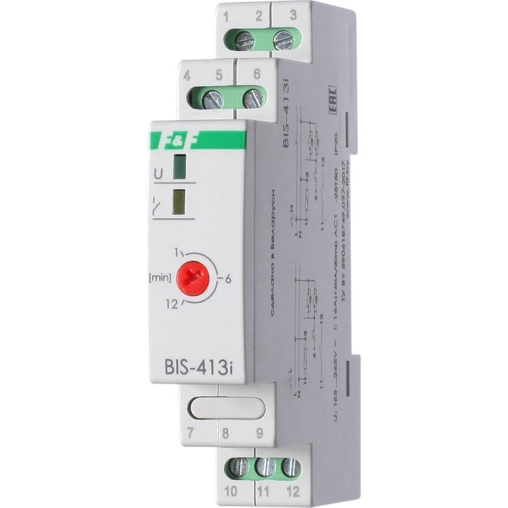 Импульсное реле (бистабильное) Евроавтоматика F&F bis-413i (led) с ...