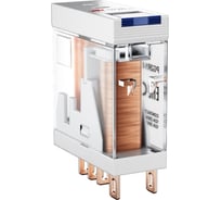 Электромеханическое реле Prompower однополюсное номинальный ток 12а, управление 12vdc, pg2r1-s dc12 PG2R1SDC12
