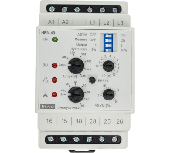 Реле комплексного контроля напряжения ELKO EP HRN-43/24 AC/DC 24V 00000000197