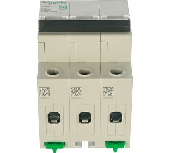 Автоматический модульный выключатель Schneider Electric 3п C 6А 4.5кА EASY 9 EZ9F34306