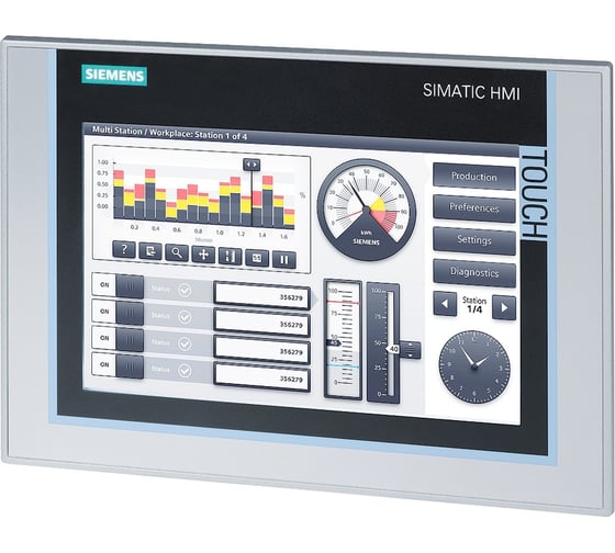 SIMATIC TP900 COMFORT ПАНЕЛЬ ОПЕРАТОРА HMI Siemens 6AV2124-0JC01-0AX0 1
