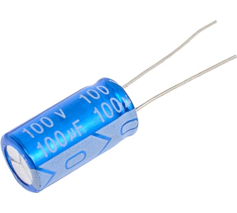 Электролитический конденсатор JB Capacitors 100мкФ, 100В, -55/105c, 10x20мм, JRB2A101M05001000200000BST-68