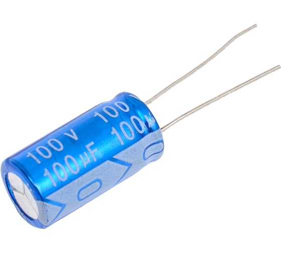 Электролитический конденсатор JB Capacitors 100мкФ, 100В, -55/105c, 10x20мм, JRB2A101M05001000200000BST-68 1