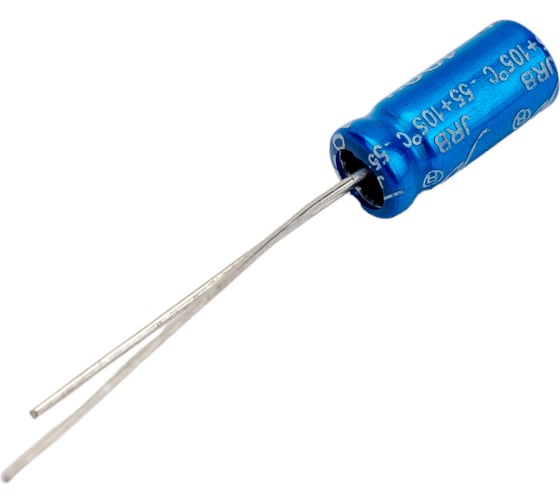 Электролитический конденсатор JB Capacitors 10мкФ, 100В, -55/105C, 5x11мм, JRB2A100M02000500110000BST-65
