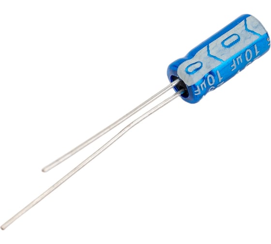 Электролитический конденсатор JB Capacitors 10мкФ, 25В, -55/105C, 5x11мм, JRB1E100M02000500110000BST-09