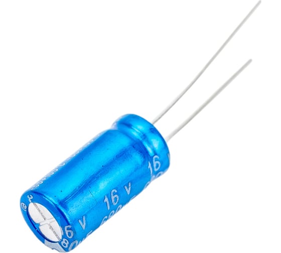 Электролитический конденсатор JB Capacitors 680мкФ, 16В, -55/105C, 8x16мм, JRB1C681M03500800160000BST-07